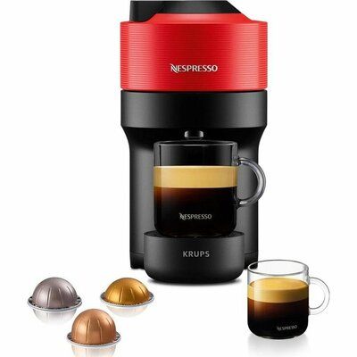Nespresso by Krups Vertuo Pop XN920540 Smart Coffee Machine - Red 