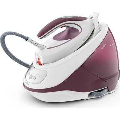 Tefal Express Protect SV9201 Steam Generator Iron - White & Burgundy 
