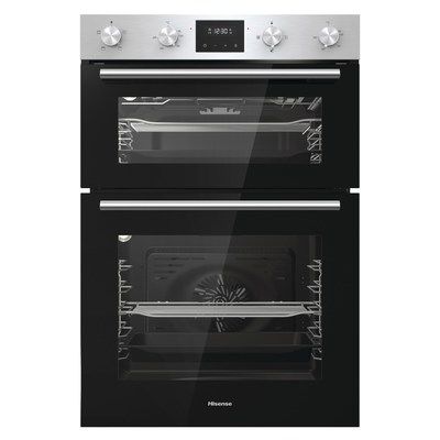 Hisense BID95211XUK Electric Built-in Double Oven With enamel coating - Stainless Steel