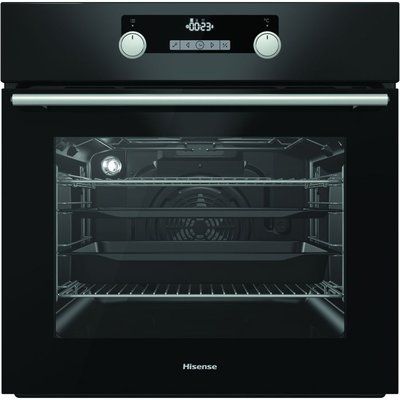 Hisense BSA5221ABUK Electric Oven with Even Bake & Steam Add - Black 