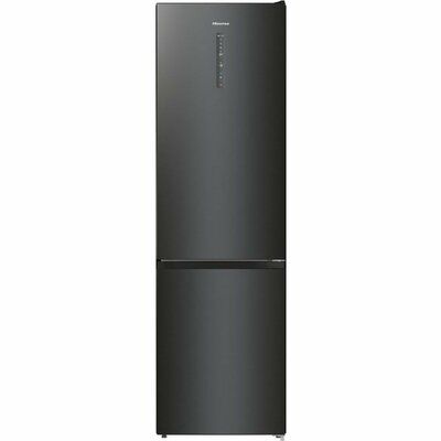 Hisense RB470N4SFCUK Wifi Connected 60/40 Frost Free Fridge Freezer - Stainless Steel / Black