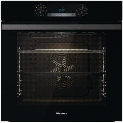 Hisense BI64211PB 71L Electric Built-in Single Oven With Pyrolytic Cleaning - Black