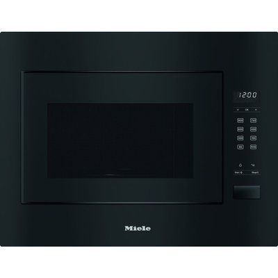 Miele M2240SC Compact Microwave with Grill - Black