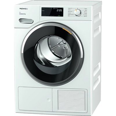 Miele TWF640 WP 8 kg Heat Pump Tumble Dryer - White
