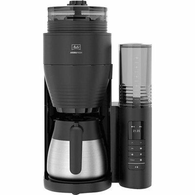 Melitta AromaFresh II Therm Pro Filter Coffee Machine - Black & Silver