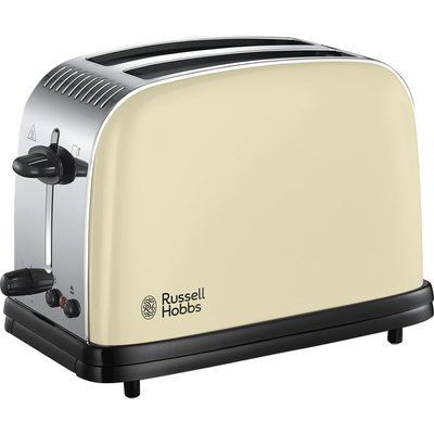 Russell Hobbs Colours Plus 23334 2-Slice Toaster - Cream