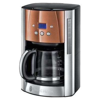 Russell Hobbs Luna 24320 Filter Coffee Machine - Copper