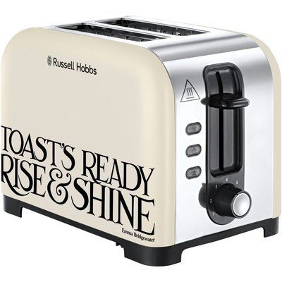 Russell Hobbs Emma Bridgewater Toast & Marmalade 2-Slice Toaster - Cream