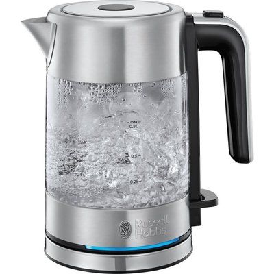 Russell Hobbs Compact Home 24191 Jug Kettle - Glass & Stainless Steel