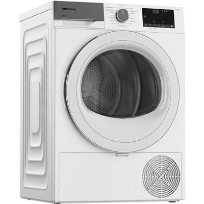 Grundig GT54823CW 8 kg Heat Pump Tumble Dryer - White 