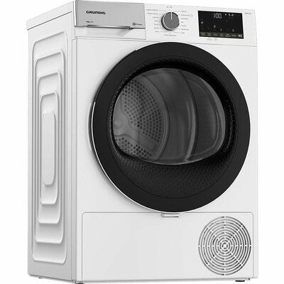 Grundig GT548231CW 8 kg Heat Pump Tumble Dryer - White 