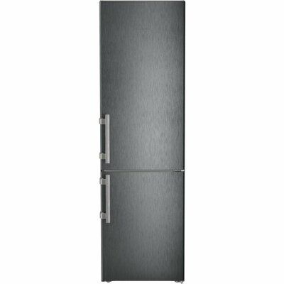 Liebherr CBNBSA5753 362 Litre Freestanding Fridge Freezer With DuoCooling - Black Steel
