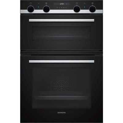 Siemens MB557G5S0B iQ500 Multifunction Electric Built In Double Oven - Stainless Steel