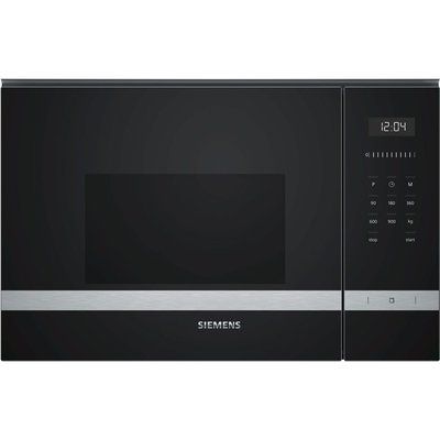 Siemens BF555LMS0B iQ500 25L Built In Microwave Oven - Stainless Steel