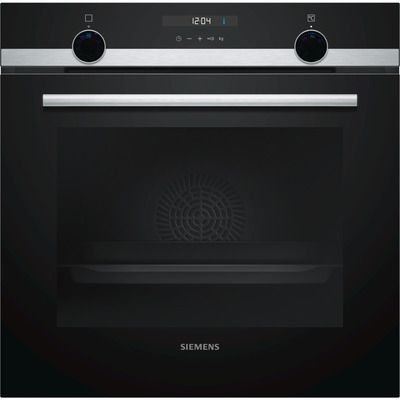 Siemens HB535A0S0B iQ500 Built In Electric Single Oven With EcoClean Liners - Stainless Steel