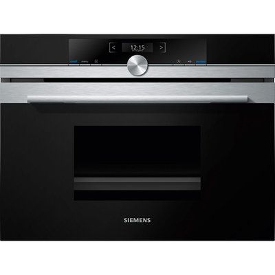 Siemens IQ-700 CD634GAS0B Built In Compact Steam Oven - Stainless Steel