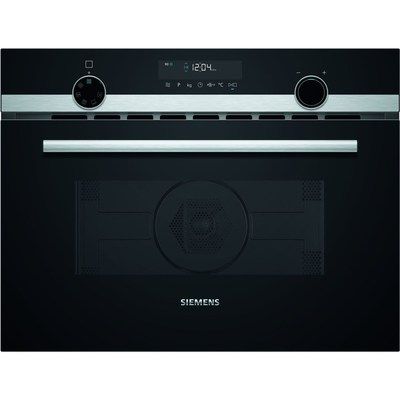 Siemens CM585AGS0B iQ500 Built-in Combination Compact Oven With Microwave And Grill - Stainless Steel