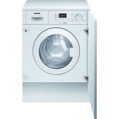 Siemens IQ-300 WK14D322GB Integrated 7Kg / 4Kg Washer Dryer with 1355 rpm - White
