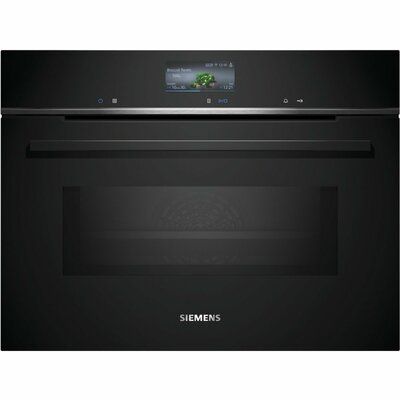 Siemens CM736G1B1B iQ700 Built-In Combination Microwave Oven - Black