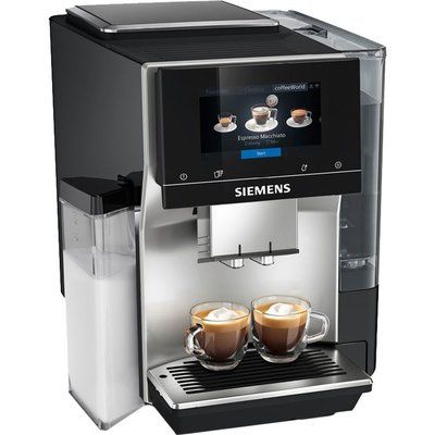 Siemens Home Connect TQ703GB7 Smart Bean to Cup Coffee Machine - Inox & Silver 