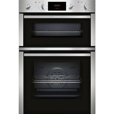 NEFF N30 U1CHC0AN0B Electric Double Oven - Stainless Steel 