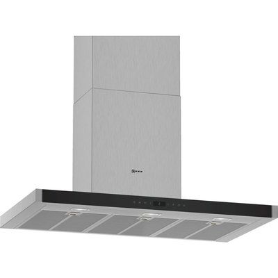 Neff D95BMP5N0B N70 Touch Control 90cm Cooker Hood With EfficientDrive Motor - Stainless Steel