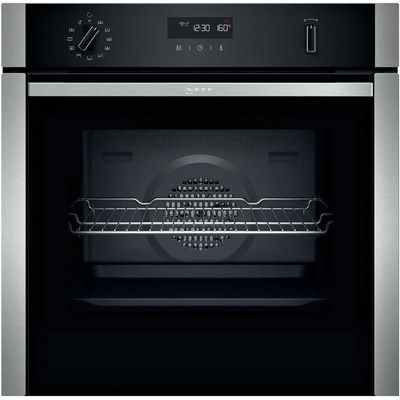 Neff B2ACH7HH0B N50 Electric Built-in Single Oven With Pyrolytic Cleaning - Stainless Steel