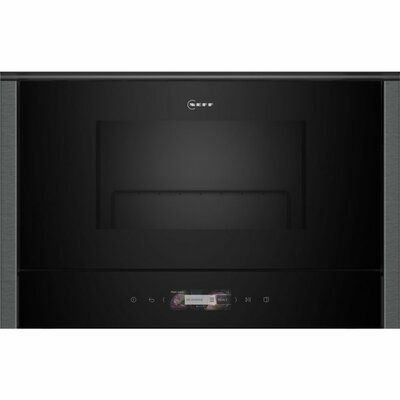 NEFF N70 NR4GR31G1B Built In Microwave With Grill - Graphite Grey