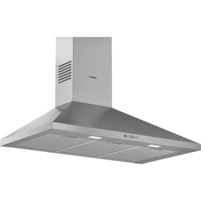 Bosch DWP94BC50B Serie 2 90cm Traditional Chimney Cooker Hood - Stainless Steel