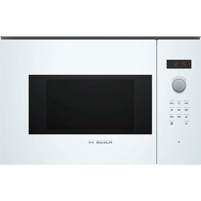 Bosch Serie 4 BFL523MW0B Built-in Solo Microwave - White