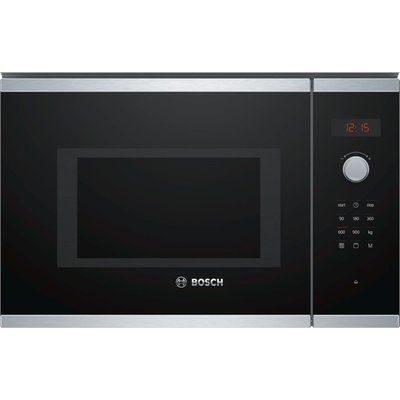 Bosch BEL553MS0B Built-in Microwave with Grill - Stainless Steel