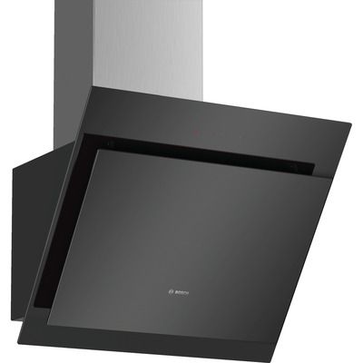 Bosch DWK67CM60B Serie 4 Touch Control 60cm Angled Cooker Hood - Black