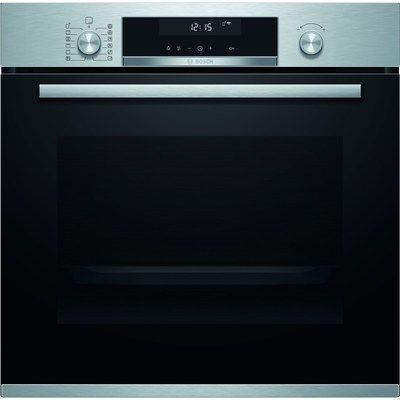 Bosch HBG5585S6B Serie 6 Multifunction Electric Built-in Single Oven With Catalytic Cleaning - Stainless Steel
