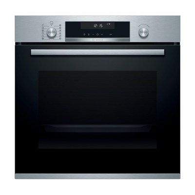 Bosch HBG5785S6B Serie 6 Multifunction Electric Built-in Single Oven With Pyrolytic Cleaning - Stainless Steel