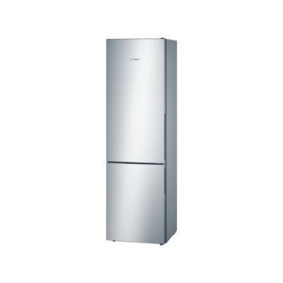 Bosch KGV39VLEAG Serie 4 Low Frost Freestanding Fridge Freezer - Stainless Steel Look Doors