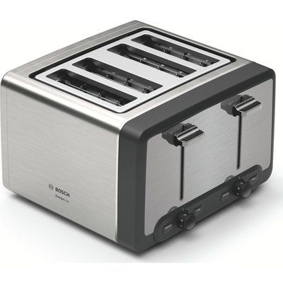 Bosch DesignLine TAT5P440GB 4-Slice Toaster - Silver 