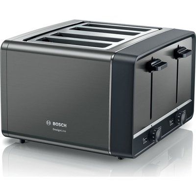 Bosch DesignLine TAT5P445GB 4-Slice Toaster - Anthracite 