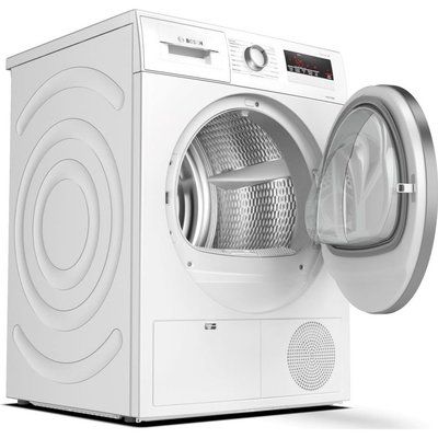 Bosch Serie 4 WTH85222GB 8 kg Heat Pump Tumble Dryer - White 