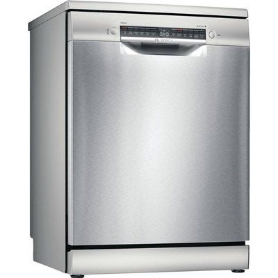 Bosch Serie 4 Free Standing Dishwasher - Stainless Steel Effect
