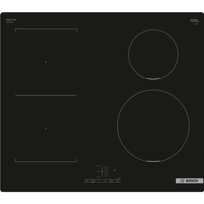 Bosch PWP611BB5B Serie 4 Touch Control 60cm Four Zone Induction Hob
