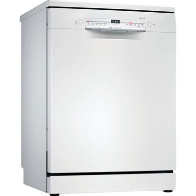 Bosch Serie 2 SMS2ITW08G Wifi Connected Standard Dishwasher - White