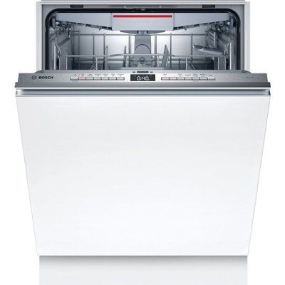 Bosch Serie 4 SGH4HVX32G Fully Integrated Standard Dishwasher - Stainless Steel Control Panel