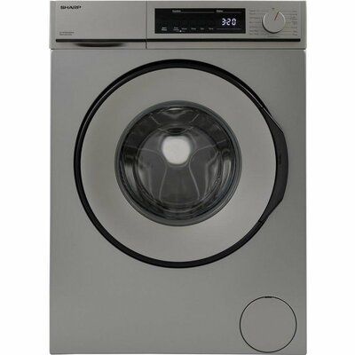 Sharp ES-NFB814BSNA-EN 8 kg 1330 rpm Washing Machine - Dark Silver