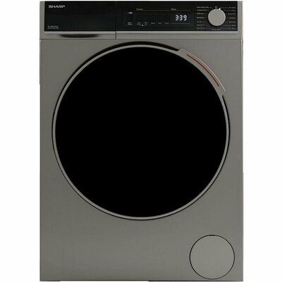Sharp ES-NDB814CAA-EN 8 kg Washer Dryer - Dark Inox