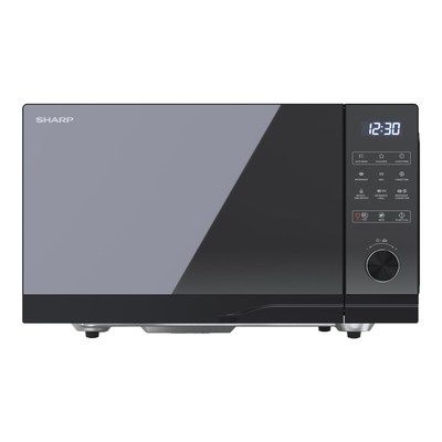 Sharp YCGC52FUB 25L 900W Digital Flatbed Combination Microwave Oven - Black
