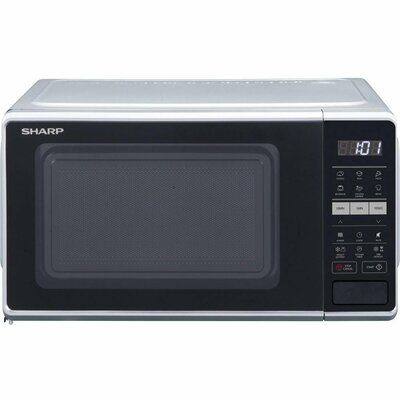 Sharp RS172TS Compact Solo Microwave - Silver