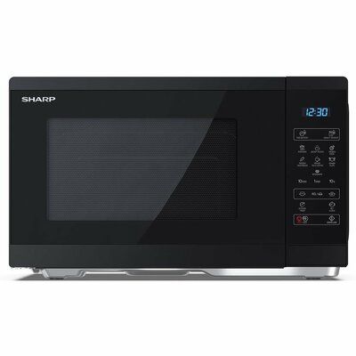 Sharp YCMS252AUB 25L 900W Digital Solo Microwave - Black