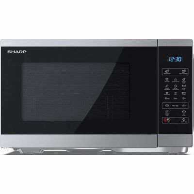Sharp YCMG252AUS 25L 900W Digital Microwave With Grill - Silver