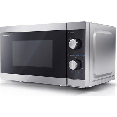 Sharp YC-MS01U-S Solo Microwave - Silver 