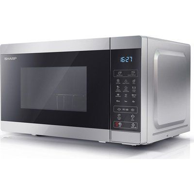 Sharp YC-MG02U-S Microwave with Grill - Silver 